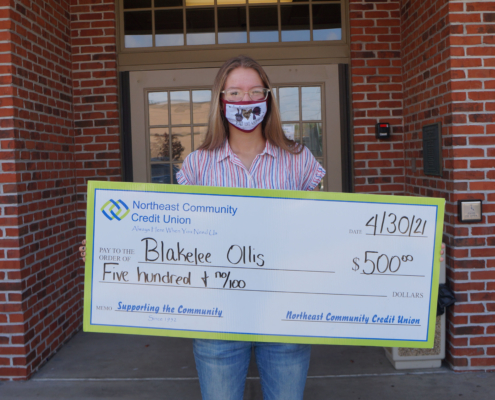 Scholarship - Blakelee Ollis