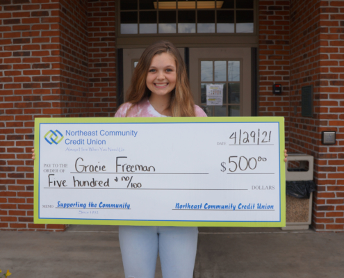 Scholarship - Gracie Freeman